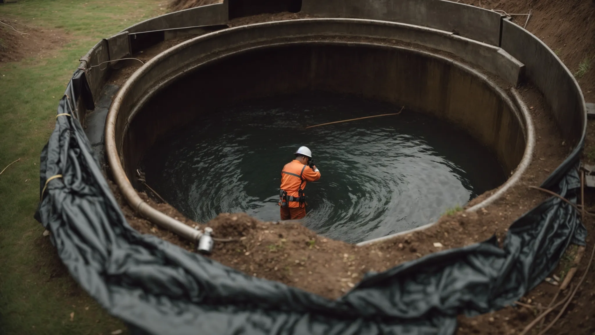 Système de filtration des eaux usées