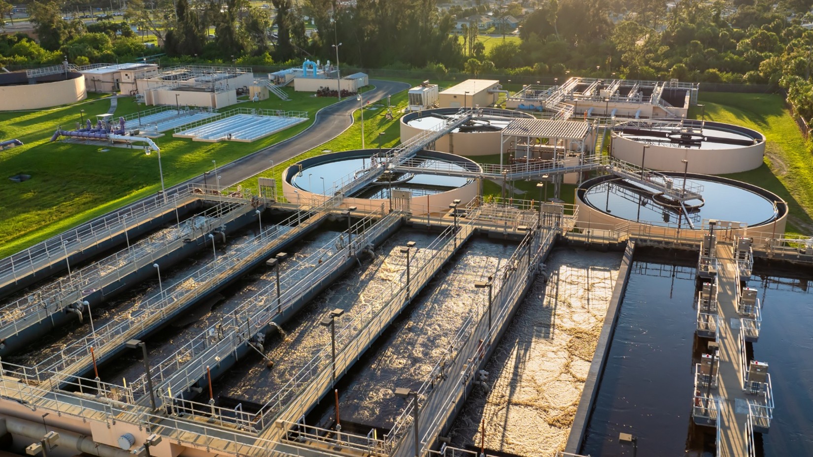 Trickling Filter Wastewater Treatment in Portland